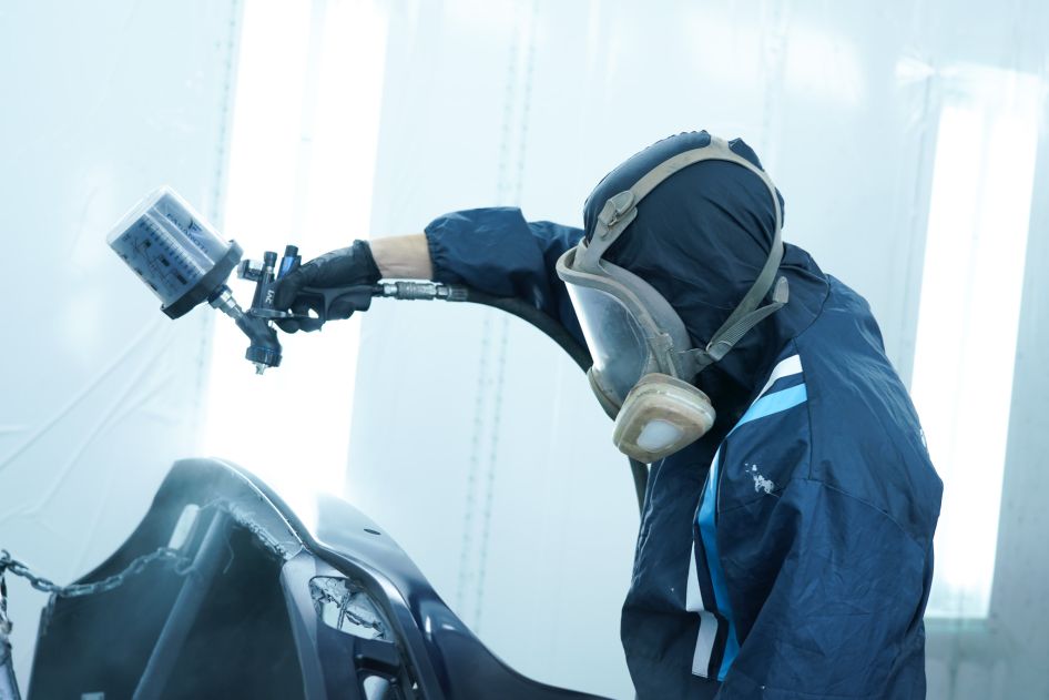 Kunststofflackierung